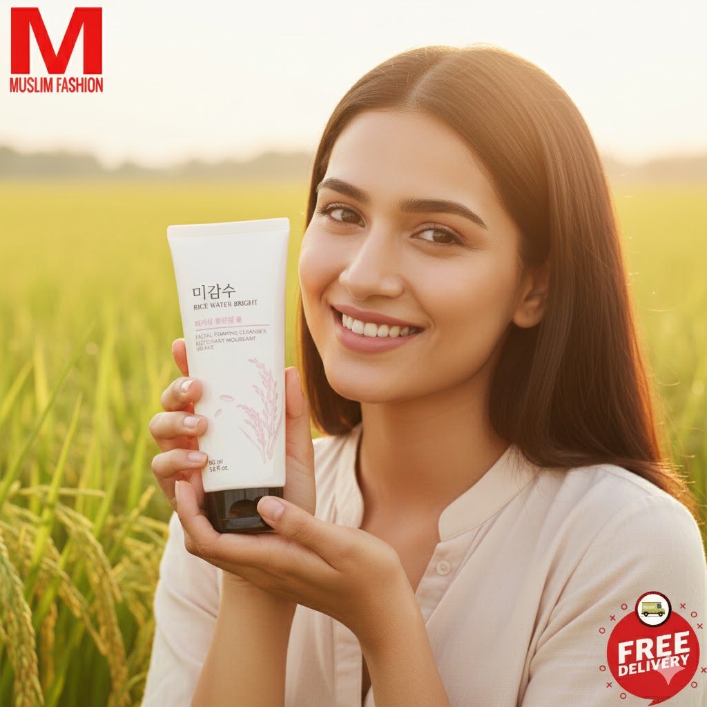 The Face Shop Rice Water Bright Facial Foaming Cleanser